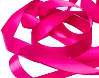 Farrisilk Velvet Luster Ribbon: Hot Pink - Craft Wired Edge Ribbon –  Michelle's aDOORable Creations