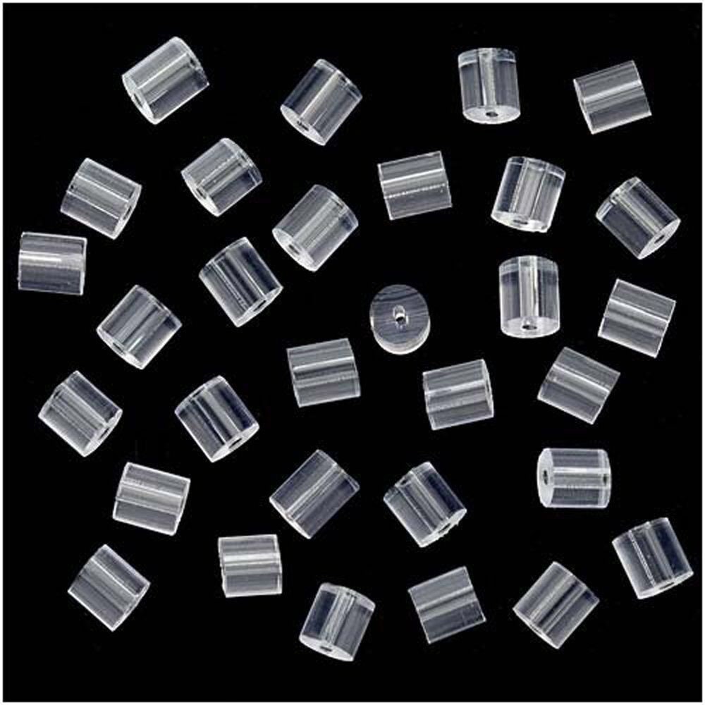 Plastic Safety backs for Earrings, Studs, Jewellery Making – Pack of 200