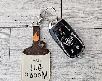 Jug o'Boom Keychain, Dungeon Crawler Carl Bag Charm