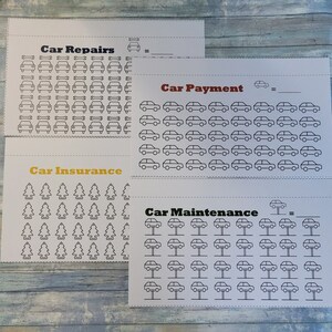 Car Challenge cards