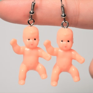 Plastic Baby Earrings