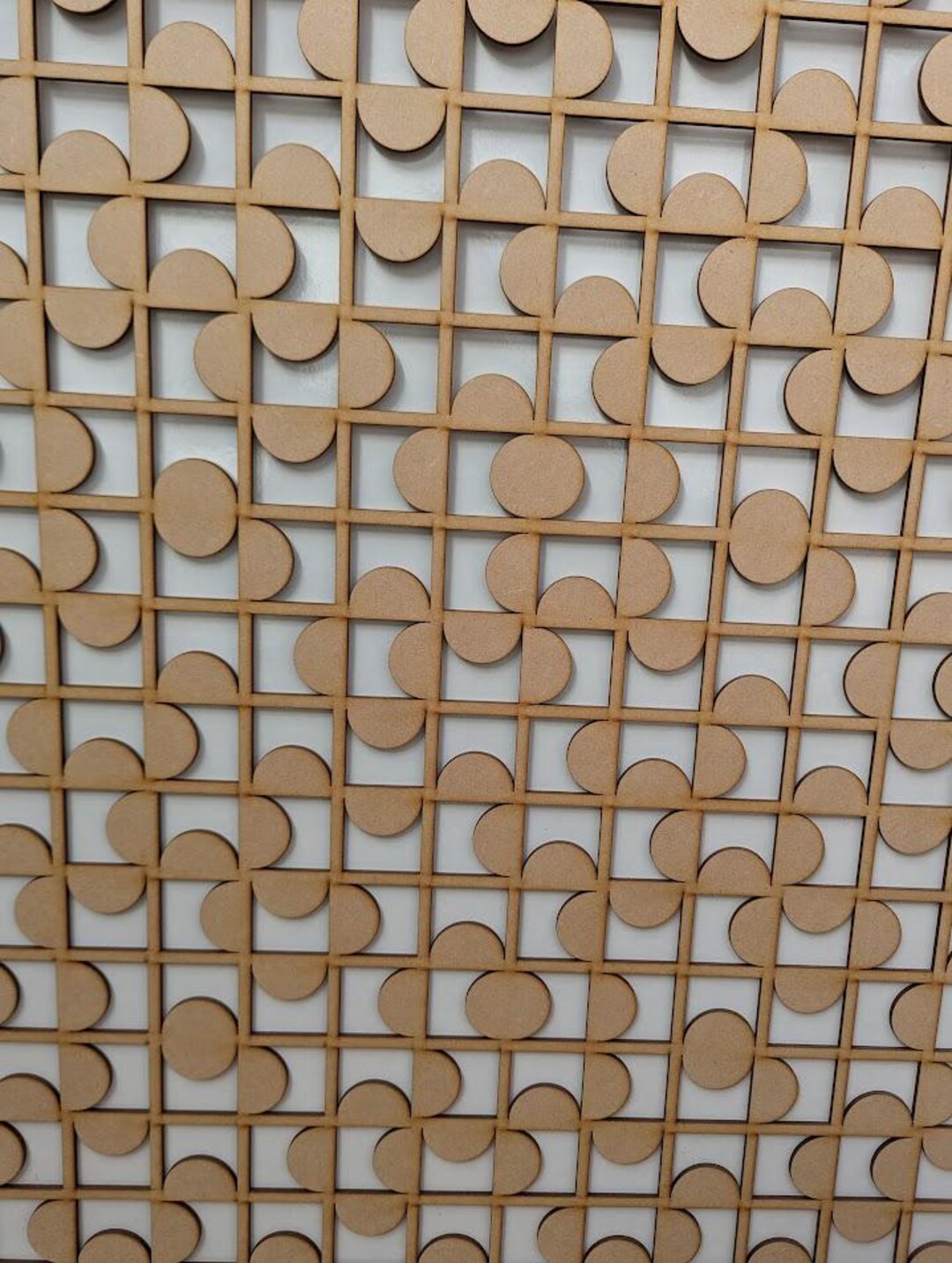 Cache Radiateur Décoratif Perforé H1 - MDF 3/4/6 Mm, 610x1200 Mm, Style Laser Cut, Neuf