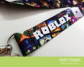 Roblox video Game lanyard