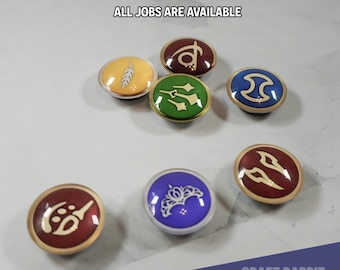 MAGNET, Final Fantasy XIV Job icon magnets, all jobs