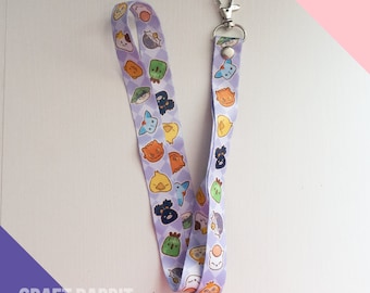 Final Fantasy 14 minions lanyard moogle fatcat