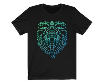 Blue Elephant - High Quality T-Shirt