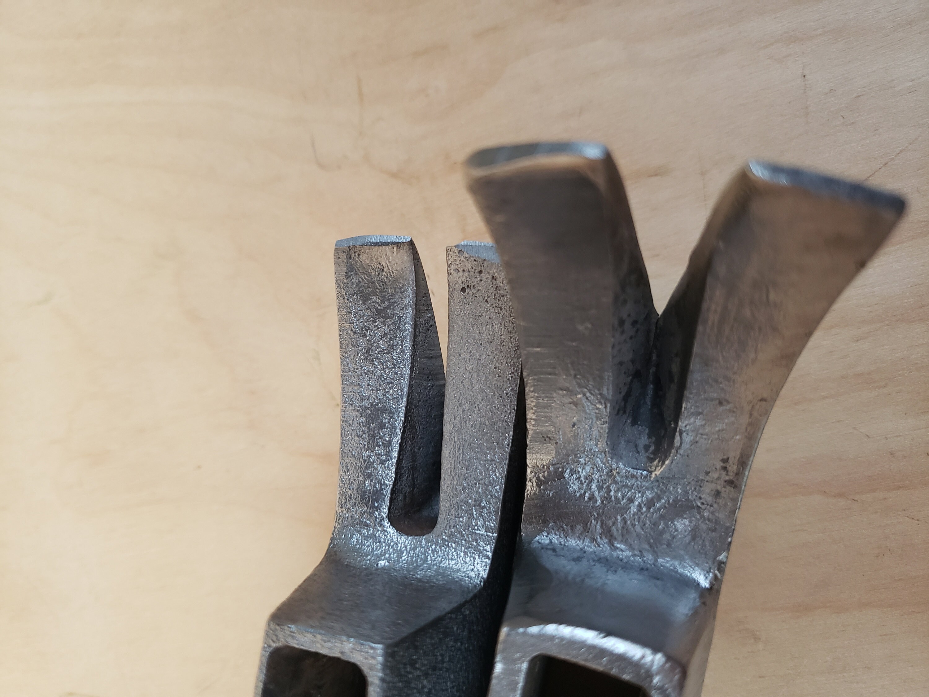 Ball Peen Hammer Lot Plumb Craftsman Shop Tool Blacksmith Vtg Forge