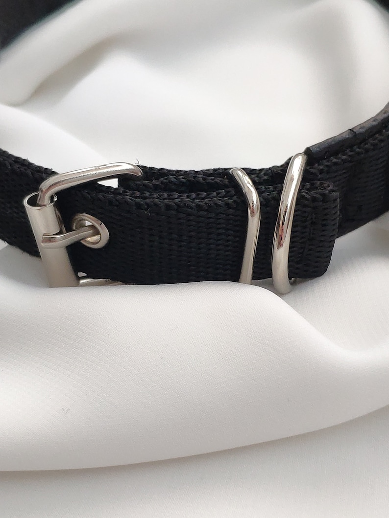 Stylish Black Bow Tie Dog Collar Perfect for Weddings and Special Occasions Adjustable Sizes Available image 6