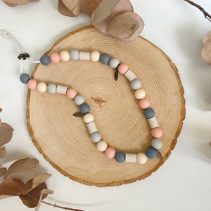 EM-Ceramic Antitick Dog Collar | Handcrafted with EM-Ceramic Pipes and Silicone Beads - Tribal