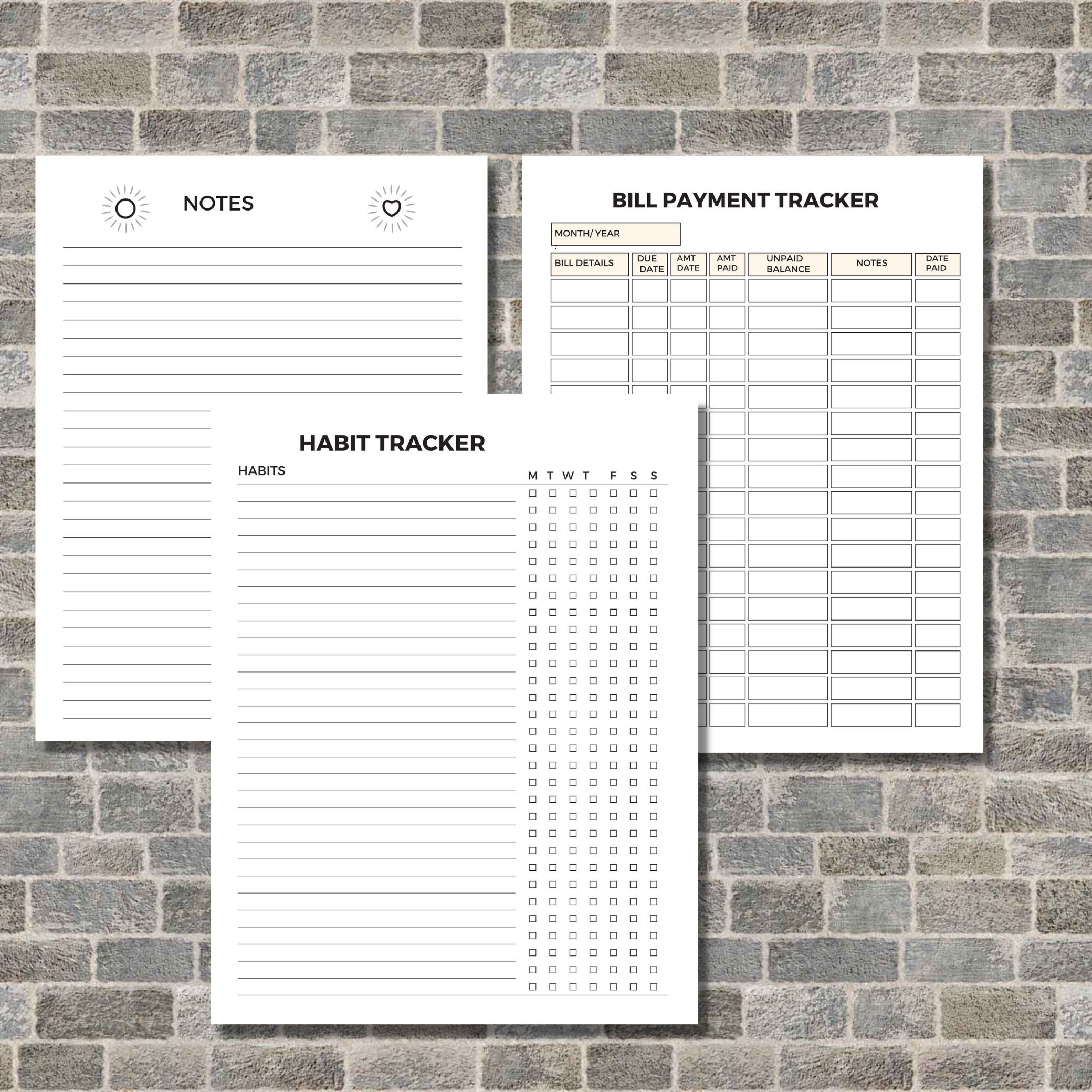Home Management Binder Printable | Household Planner 2023 (PDF) - Etsy