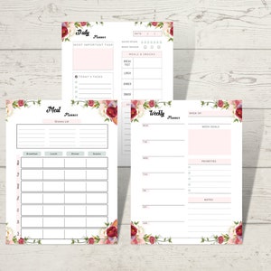 Printable Academic Planner| Printable Student Planner| College Planner ...