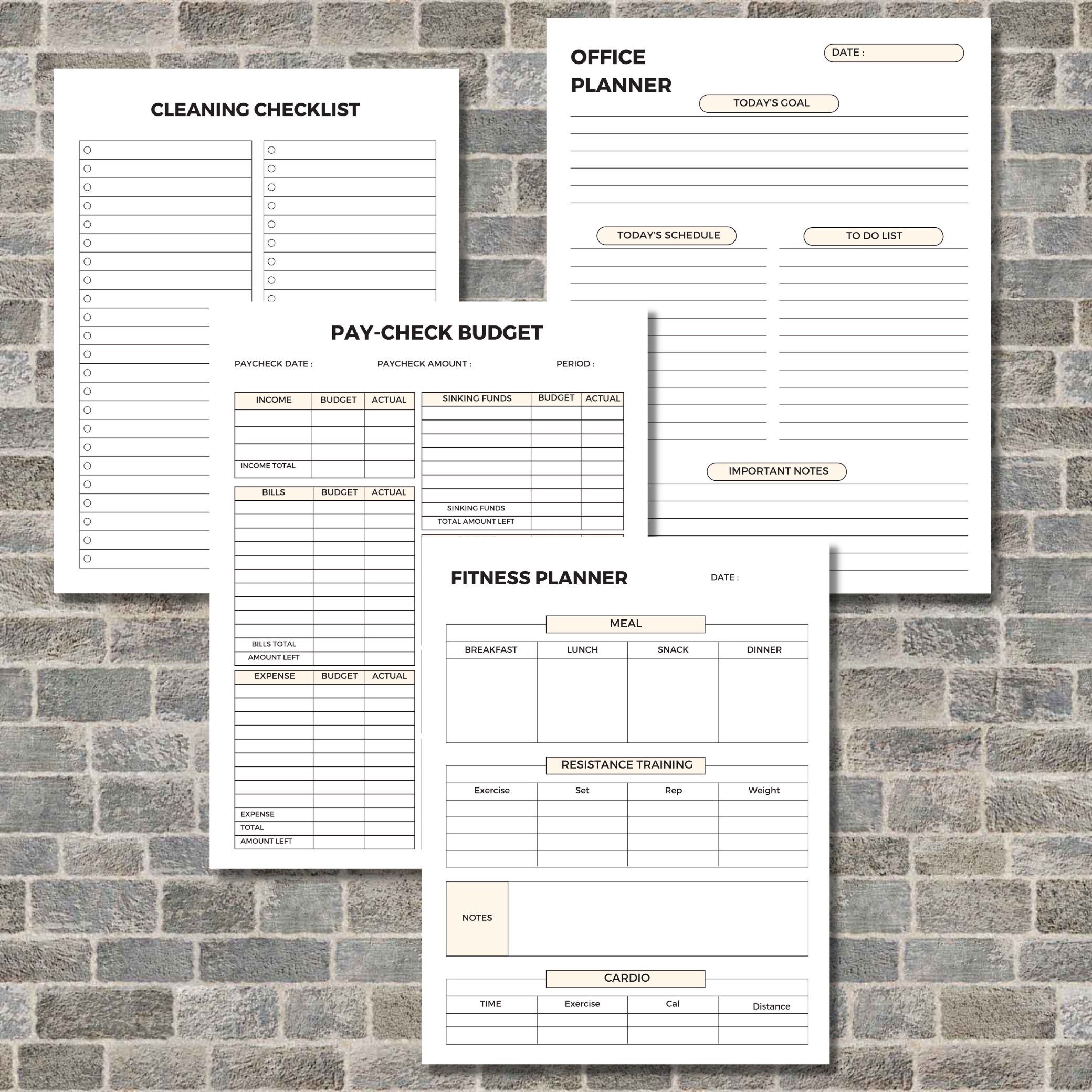 Home Management Binder Printable | Household Planner 2023 (PDF) - Etsy