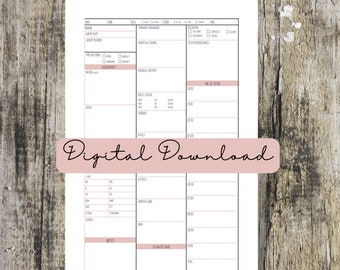 Nursing Report Sheet | RN Nurse Organizer (Digital Download)