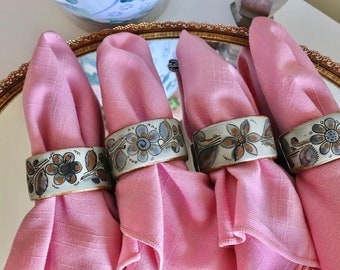 Mexican Ceramic Napkin Rings (4)