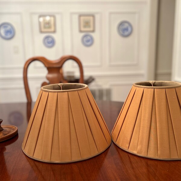 Pleated Lamp Shade Etsy