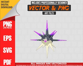 高品質のポケモン ヒスイのオーバークウィル SVG PNG 300 dpi クリップアート #904