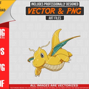 Może przedstawiać: Kreskówkowa ilustracja żółtego smoka z zielonymi skrzydłami. Smok leci z otwartym pyskiem i zamkniętymi oczami. Ilustracja jest w kreskówkowym stylu i nadaje się do wykorzystania w różnych projektach.