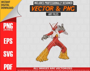 High Quality Pokemon Blaziken SVG PNG 300 dpi Clipart #257