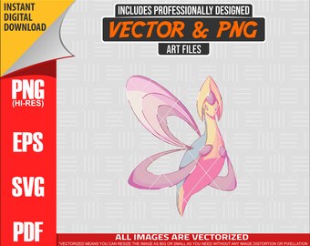 High Quality Pokemon Cresselia SVG PNG 300 dpi Clipart #488