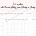 ELEGANT PLANNER / Printable Monthly Blank Calendar / - Etsy