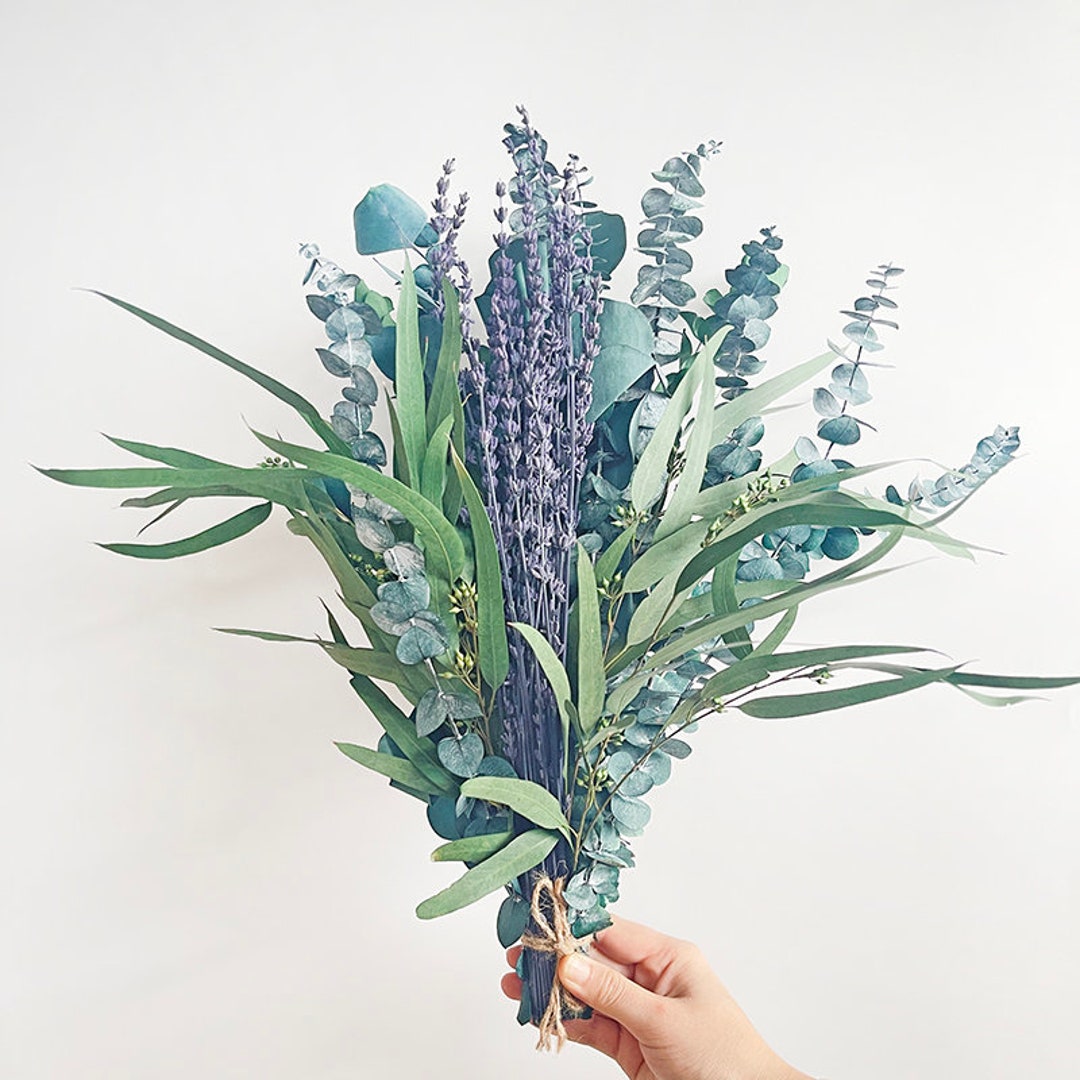 73pcs Eucalyptus Shower Bouquet for Aromatherapy and Home Decor mixed Eucalyptus and Lavender