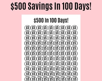 2 000 Money Saving Challenge Printable / Save 2 000 in 30 Days 2 000 Money Saving Challenge Printable / Save 2 000 in 30 Days