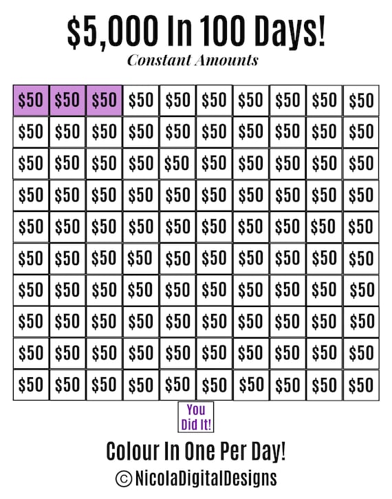 5000 Money Saving Challenge Printable Save 5000 In 50 Days 54 OFF 5000-money-saving-challenge-printable-save-5000-in-50-days-54-off