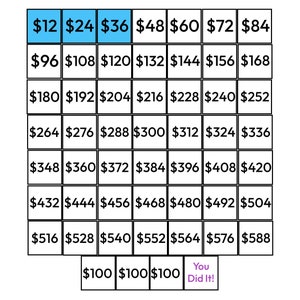 15,000 Money Saving Challenge Printable / Save 15,000 in 52 Weeks ...