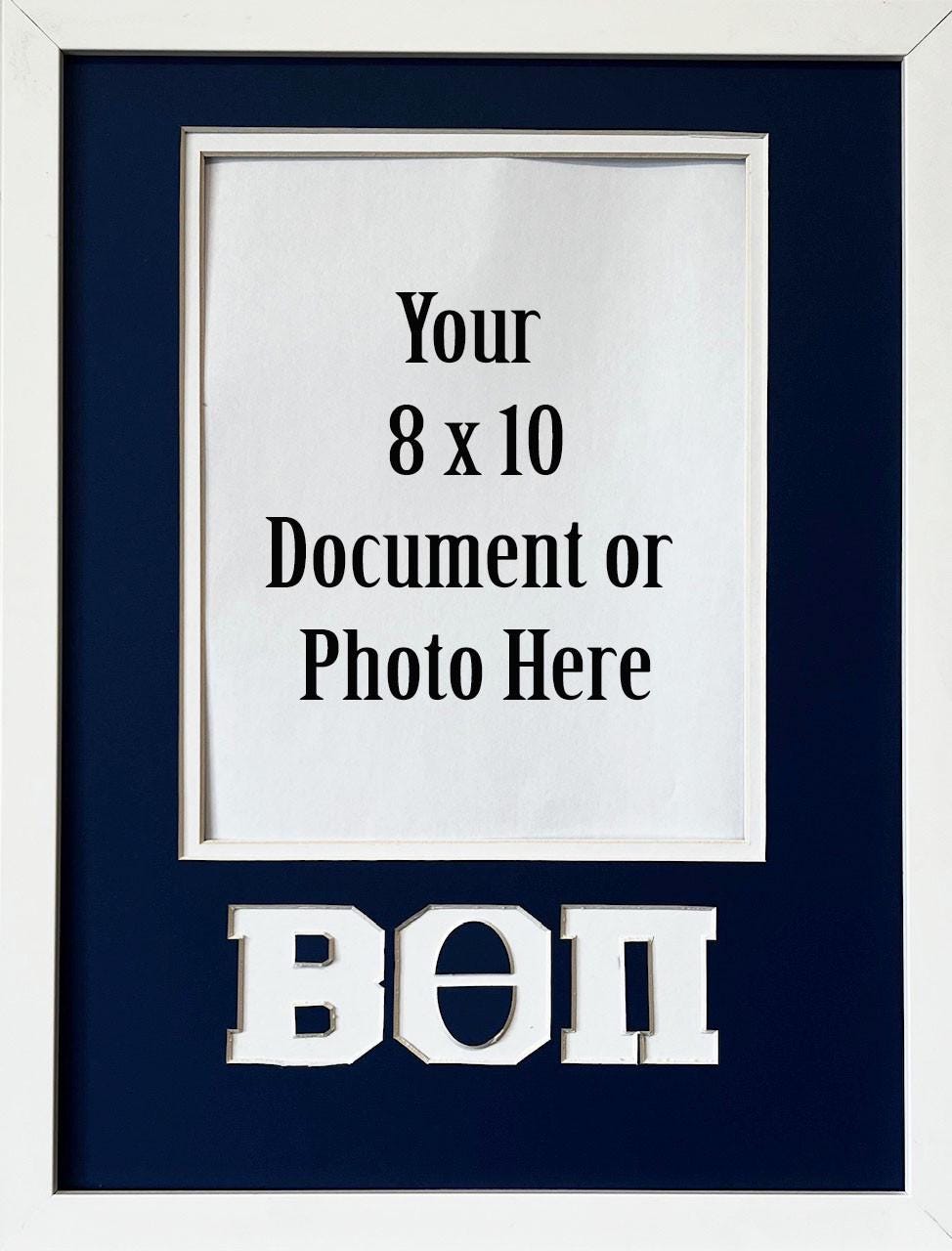 Beta Theta Pi Fraternity: Certificate or Photo Frame Wall Mount With ...