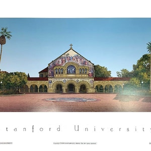 Stanford University Memorial Church Framed Print for Wall Hanging Décor