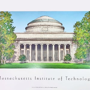 Massachusetts Institute of Technology Framed Print for Wall Hanging Décor
