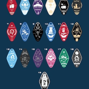 Motel Acrylic Keychain | UNDERTALE | DELTARUNE