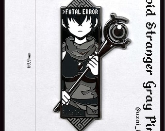 Void Stranger Gray Pins | Hard Enamel Pin
