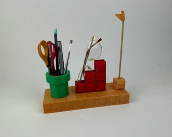 Super Mario Planters Flower Pots | Super Mario Plant | | office decoration | Interior decoration / Pencil pot / storage of