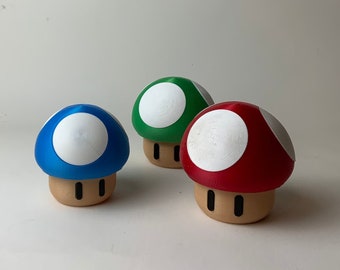 Super Mario Planters Box Flower Pots | Super Mario Plant | | office decor | Storage jar | Mushroom