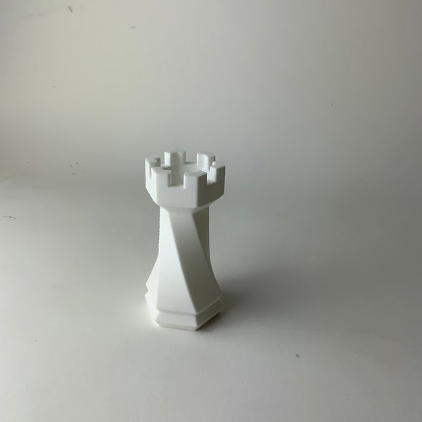 Elegant Chess Rook / Rook Pawns - Classic Game Pieces for Refined Decoration - Available in Large Size"
