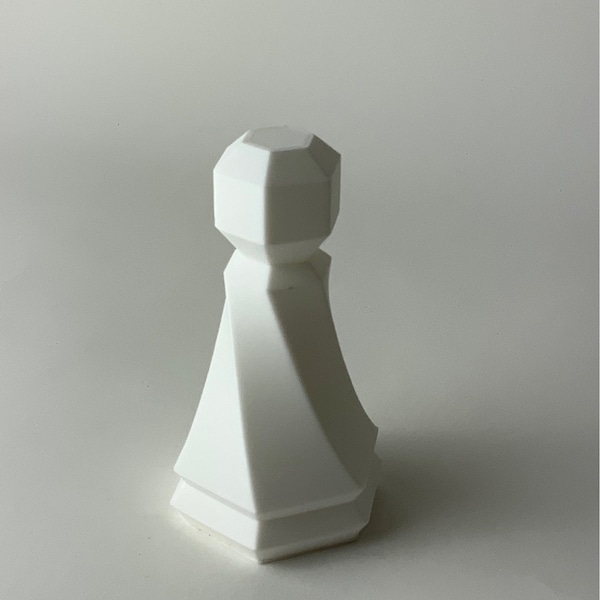 Elegante schaakpion / pionpionnen - Klassieke speelstukken voor verfijnde decoratie - Verkrijgbaar in groot formaat"