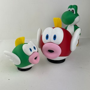 Super Mario Cheep Cheep | Fisch | Super Mario Office Dekoobjekt Innendekoration