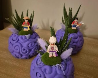 Devil Fruit / One Piece Planter | Flower Pot | Devil Fruit | Office Decor | Home Decor