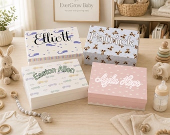 Personalized Infant/Toddler Memory Box + Optional 1-year-old Gift items!