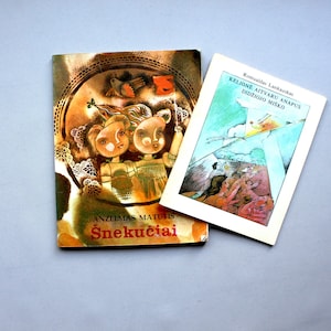 Vintage Lithuanian books, Lithuanian children&#39;s books, Lithuanian poems, Lithuanian short stories for children