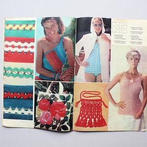 Vintage Hungarian handicraft magazines Fürge Ujjak ,Embroidery magazine, Knitting patterns, Crochet patterns
