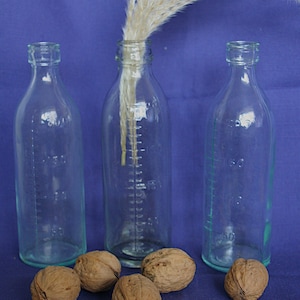 Vintage glass bottle, Vintage Baby Feeding Bottle