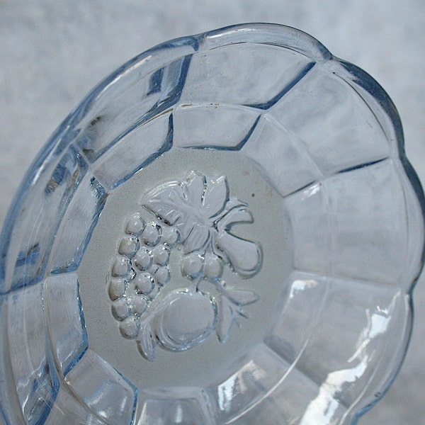 Glass Dessert Plate Etsy
