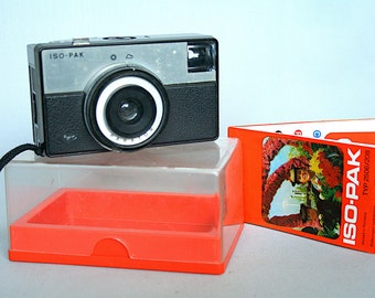 Vintage camera Agfa in the original box with instructions