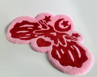 LUNA Tufting Rug: Handmade Acrylic Yarn Home Decor