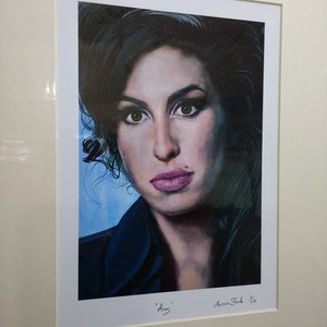 Impresión de edición limitada de Amy Winehouse
