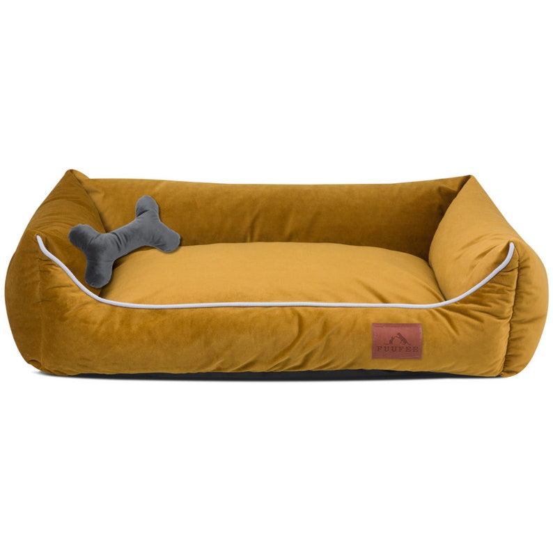 Lits pour chiens FUUFEE LUX, coussins pour chiens, panier pour chiens, chaise longue pour chiens, lit pour chiens de grande taille, couverture pour chiens, housse amovible, S M L XL, plusieurs couleurs Würzig