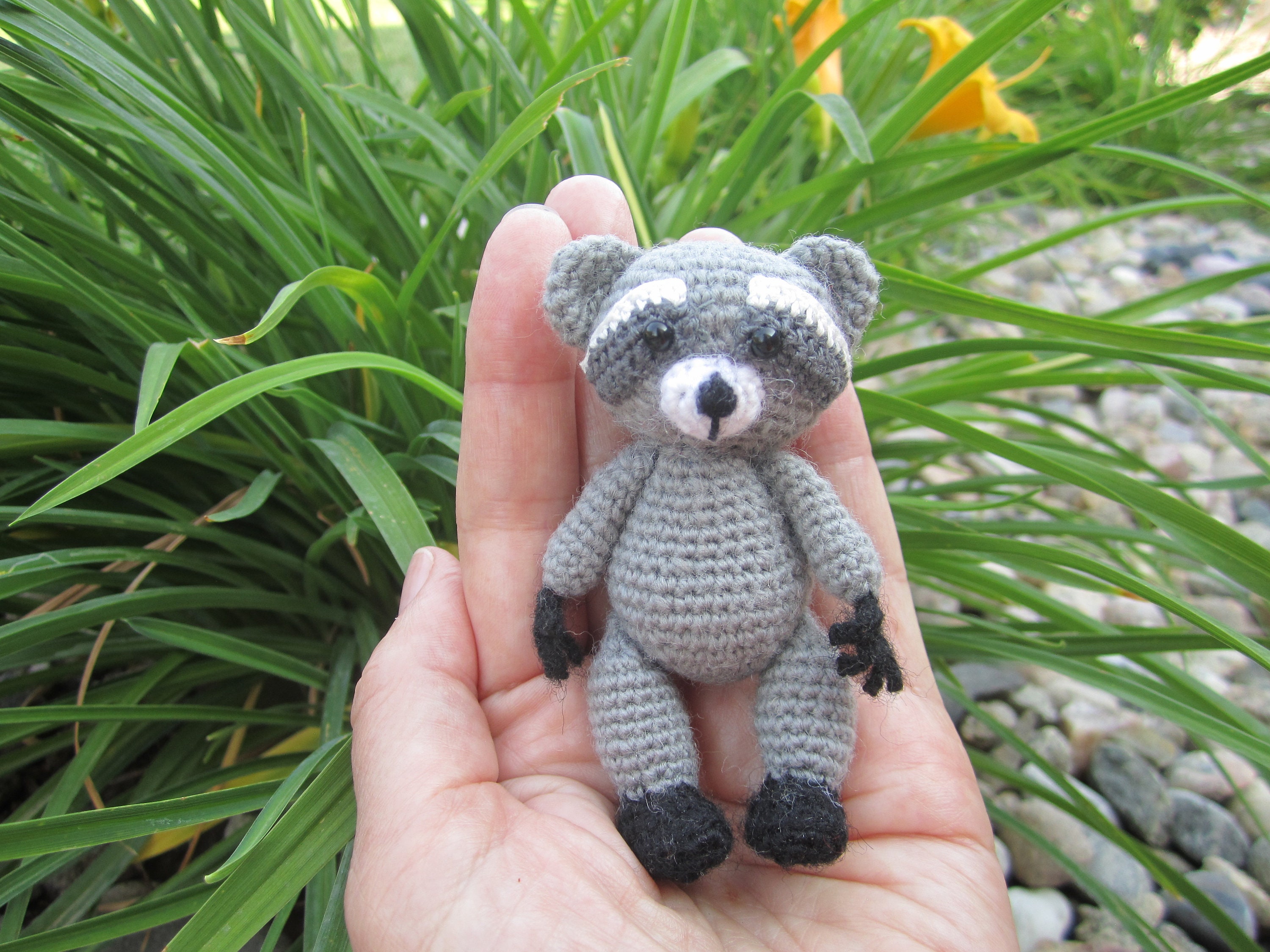 Easy Racoon Crochet Pattern Raccoon Crochet Pattern - Etsy