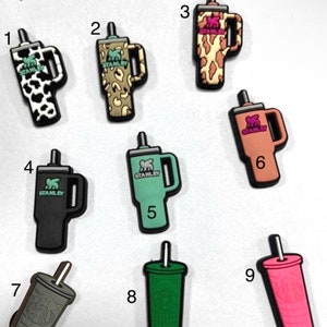 Stanley Tumbler Shoe Charm Jibbitz For Your CROCS New 6 Colors To